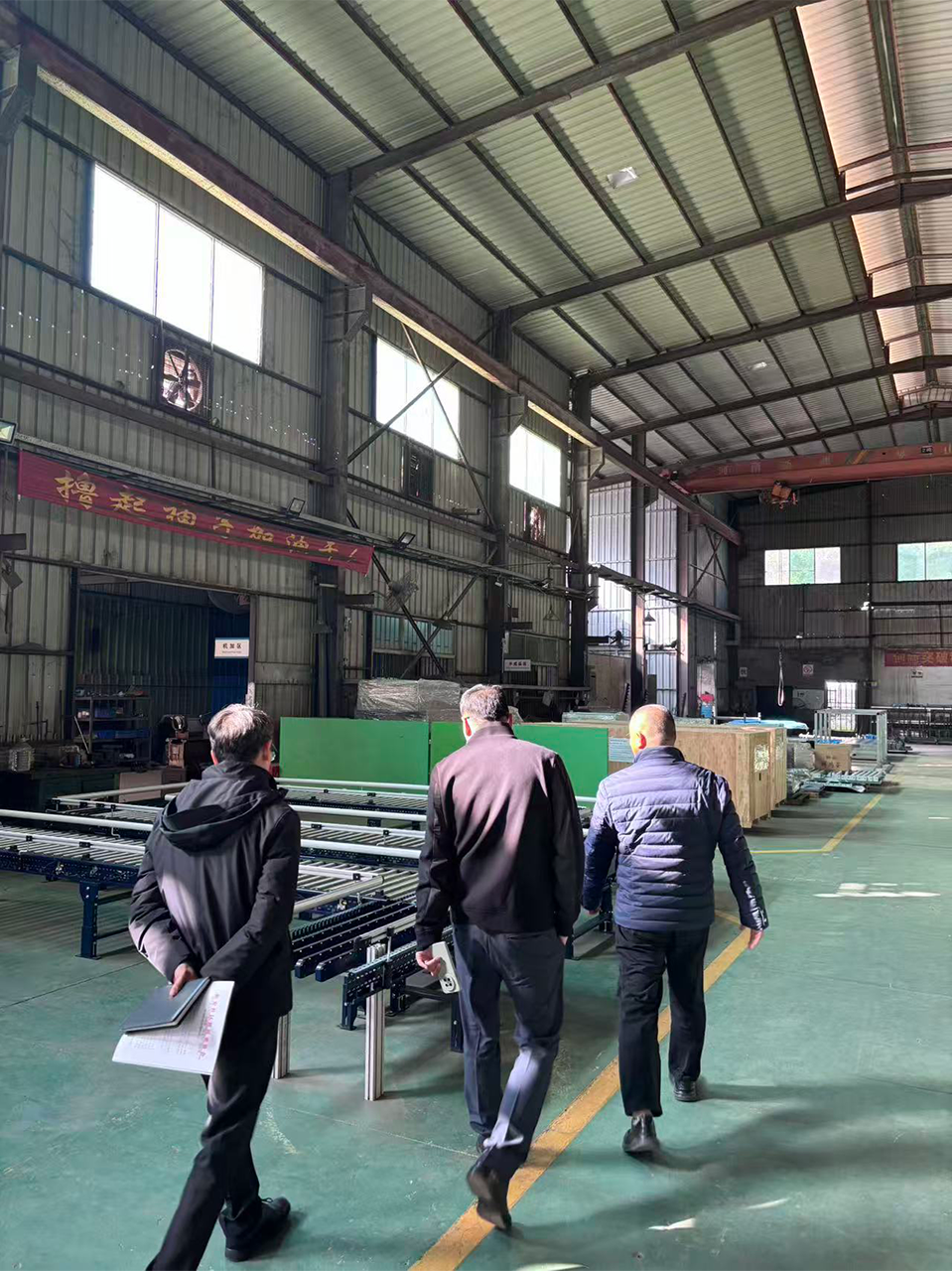 长安镇领导走访调研昌恒智能